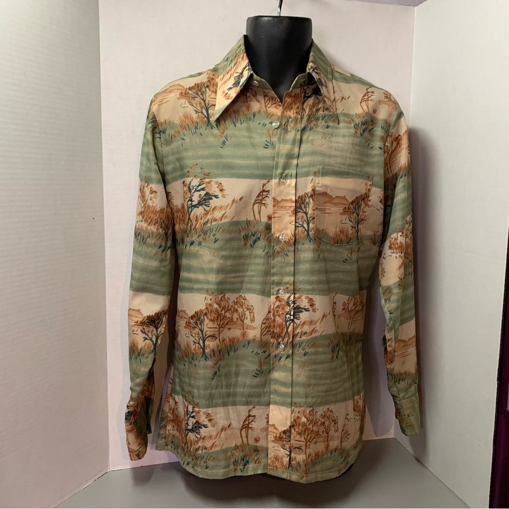 VINTAGE McRomes 60’s-70’s dress shirt size M #16